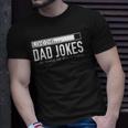 2 Sided Dad Jokes List Fathers Day T-shirt Gifts for Him