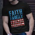 4Th Of July S For Men Faith Family Friends Freedom Unisex T-Shirt Gifts for Him