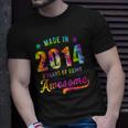 8 Years Old 8Th Birthday 2014 Tie Dye Awesome Unisex T-Shirt Gifts for Him