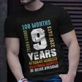 9 Years Being Awesome 9Th Birthday Gift Boy Girl Unisex T-Shirt Gifts for Him