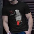 African Grey Parrot Red Butt Chicken Unisex T-Shirt Gifts for Him