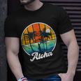 Aloha Hawaii Hawaiian For Boys Girls Palm Tree Surf Unisex T-Shirt Gifts for Him
