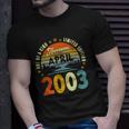 Awesome Since April 2003 Vintage 19Th Birthday Unisex T-Shirt Gifts for Him