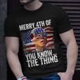 Biden Dazed Merry 4Th Of You KnowThe Thing Funny Biden Unisex T-Shirt Gifts for Him