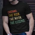 Castano Name Shirt Castano Family Name Unisex T-Shirt Gifts for Him