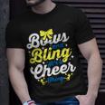 Cheerleading Cheerleader Bows And Bling Its A Cheer Thing T-shirt Gifts for Him