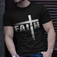 Christian Faith & Cross Christian Faith & Cross Unisex T-Shirt Gifts for Him
