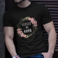 Classy As Fuck Floral Wreath Polite Offensive Feminist Gift Unisex T-Shirt Gifts for Him