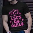 Cowboy Hat Lets Go Girls Western Cowgirls Unisex T-Shirt Gifts for Him