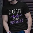 Cute Graphic Daddy Is My Superhero With A Mask T-shirt Gifts for Him
