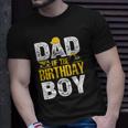 Dad Of The Bday Boy Construction Bday Party Hat Men Unisex T-Shirt Gifts for Him