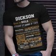 Dickson Name Dickson Born To Rule T-Shirt Gifts for Him