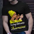 Ewings Sarcoma Awareness Yellow Women Ewings Sarcoma Ewings Sarcoma Awareness Unisex T-Shirt Gifts for Him