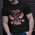 Father Grandpa Daddys Girl I Used To Be His Angel Now He Is Mine Daughter 256 Family Dad Unisex T-Shirt Gifts for Him