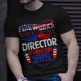 Fireworks Director If I Run You Run Unisex T-Shirt Gifts for Him