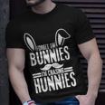 Forget The Bunnies Im Chasing Hunnies Funny Unisex T-Shirt Gifts for Him