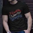 Freedom Liberty Happiness Red White And Blue Unisex T-Shirt Gifts for Him