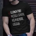 Funny 8Th Grade Graduation-Middle School Graduation Unisex T-Shirt Gifts for Him