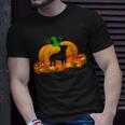 Funny Boston Terrier Halloween Costume Retro Dog Lover Unisex T-Shirt Gifts for Him