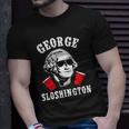 Funny George Sloshington 4Th Of July Aviator American Unisex T-Shirt Gifts for Him