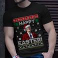 Funny Joe Biden Happy Easter Ugly Christmas Unisex T-Shirt Gifts for Him