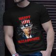 Funny Joe Biden Happy Halloween For Fourth Of July Unisex T-Shirt Gifts for Him