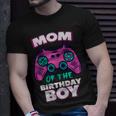 Gamer Mom Of The Birthday Boy Matching Gamer Unisex T-Shirt Gifts for Him