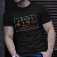 Gaming Vintage 19Th Birthday Gift 19 Years Old Boy Girl Gamer Unisex T-Shirt Gifts for Him