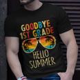 Goodbye 1St Grade Hello Summer Last Day Of School Boys Kids V2 Unisex T-Shirt Gifts for Him