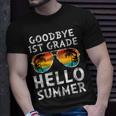 Goodbye 1St Grade Hello Summer Last Day Of School Boys Kids V3 Unisex T-Shirt Gifts for Him