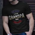 Grandpa Day Or Dad Knows A Lot But Grandpa Knows Everything T-shirt Gifts for Him