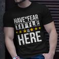 Have No Fear Tittle Is Here Name Unisex T-Shirt Gifts for Him