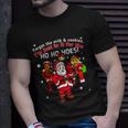 I Do It For The Hos Santa Funny Inappropriate Christmas Men Unisex T-Shirt Gifts for Him