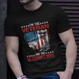 Im The Veteran And The Veterans Wife - Female Veterans Unisex T-Shirt Gifts for Him