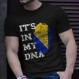 Its In My Dna Bosnia Herzegovina Genetik Bosnian Roots Unisex T-Shirt Gifts for Him