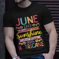 June Girl 1972 50 Birthday 50 Year Awesome Since 1972 Unisex T-Shirt Gifts for Him