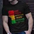 Junenth Celebrate Black Freedom 1865 June 19Th Men Women Unisex T-Shirt Gifts for Him