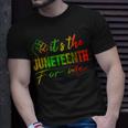 Junenth Its The Junenth For Me Junenth 1865 Unisex T-Shirt Gifts for Him