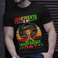 Juneteenth Is My Independence Day Black Women 4Th Of July Unisex T-Shirt Gifts for Him