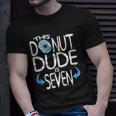 Kids Boys 7Th Birthday Donut You Know Im 7 Years Old Unisex T-Shirt Gifts for Him