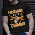 Kids Little Future Mechanic In Training Car Auto Proud Dad Unisex T-Shirt Gifts for Him