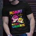 Kids Mommy Of The Birthday Shark Mom Matching Family Unisex T-Shirt Gifts for Him