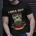 Libra Guy I Have 3 Sides Libra Guy Birthday T-Shirt Gifts for Him