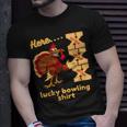 Lucky Bowling Here Turkey Strike 11 Shirt Unisex T-Shirt Gifts for Him