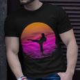 Martial Arts Womens Silhouette Retro 169 Shirt Unisex T-Shirt Gifts for Him