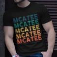 Mcatee Name Shirt Mcatee Family Name V2 Unisex T-Shirt Gifts for Him