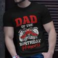 Mens Dad Of Birthday Princess Roller Skating Derby Roller Skate Unisex T-Shirt Gifts for Him