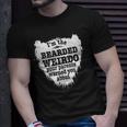 Mens Im The Bearded Weirdo Your Parents Warned You About Unisex T-Shirt Gifts for Him