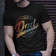 Mens Retro Vintage Best Dad Ever Father Daddy Fathers Day Gift Unisex T-Shirt Gifts for Him