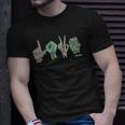 Monster Love Sign Language Spooky Unisex T-Shirt Gifts for Him